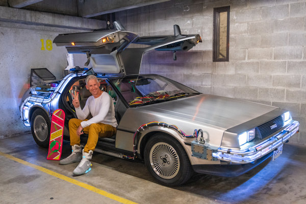 Scott Schiller DeLorean Time Machine Pic 01