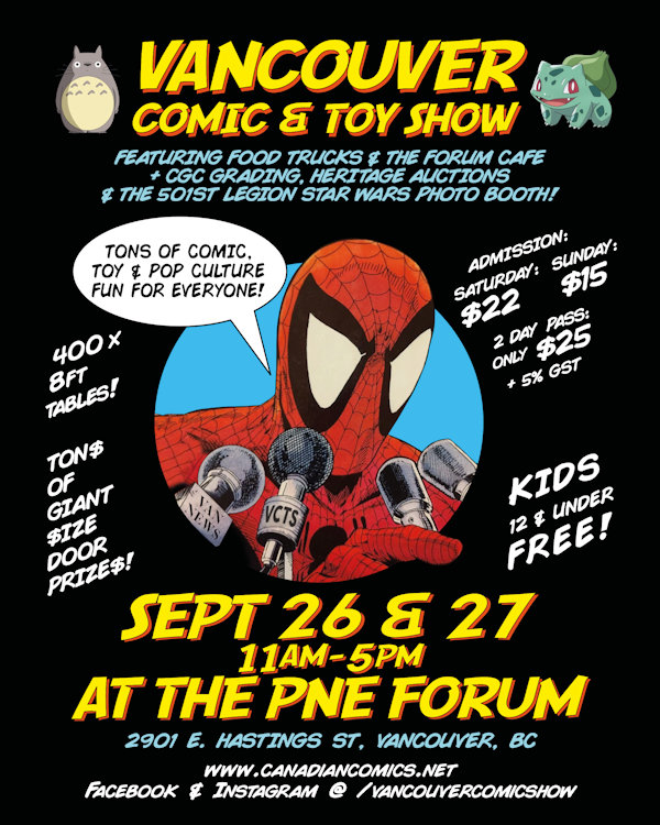 Vancouver Comic and Toy Show 30.